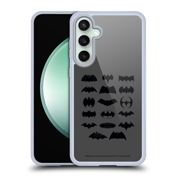 Batman DC Comics Logos Comic Soft Gel Case for Samsung Galaxy S23 FE 5G & MagSafe