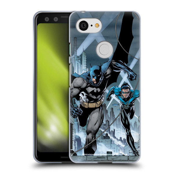 Batman DC Comics Hush #615 Nightwing Cover Soft Gel Case for Google Pixel 3