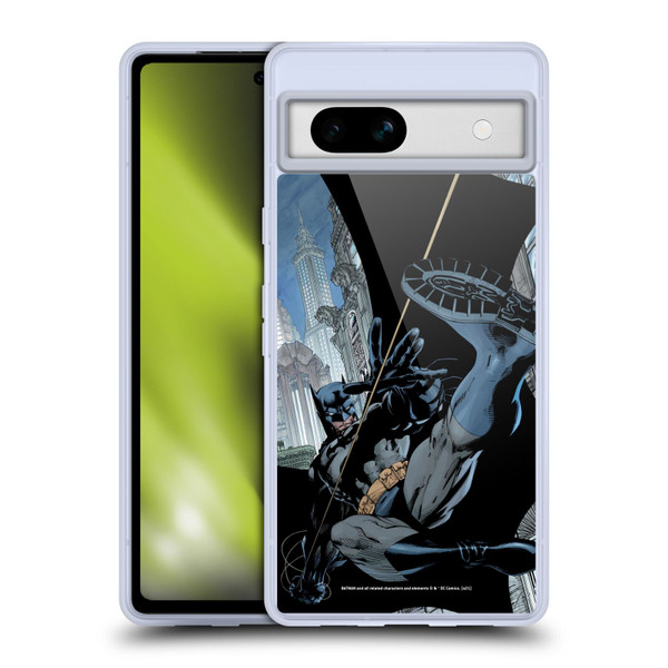Batman DC Comics Hush #608 Comic Book Cover Soft Gel Case for Google Pixel 7a