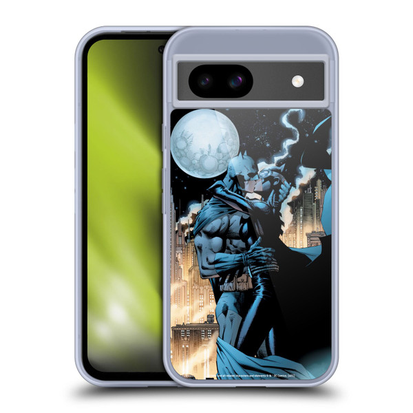Batman DC Comics Hush #610 Catwoman Kiss Soft Gel Case for Google Pixel 8a