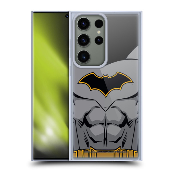 Batman DC Comics Logos Rebirth Costume Soft Gel Case for Samsung Galaxy S23 Ultra 5G
