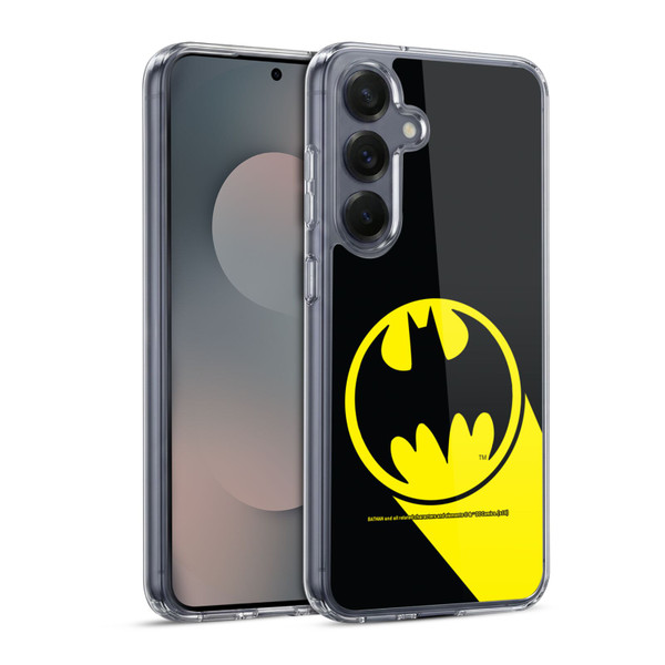 Batman DC Comics Logos Bat Signal Soft Gel Case for Samsung Galaxy S25 & MagSafe