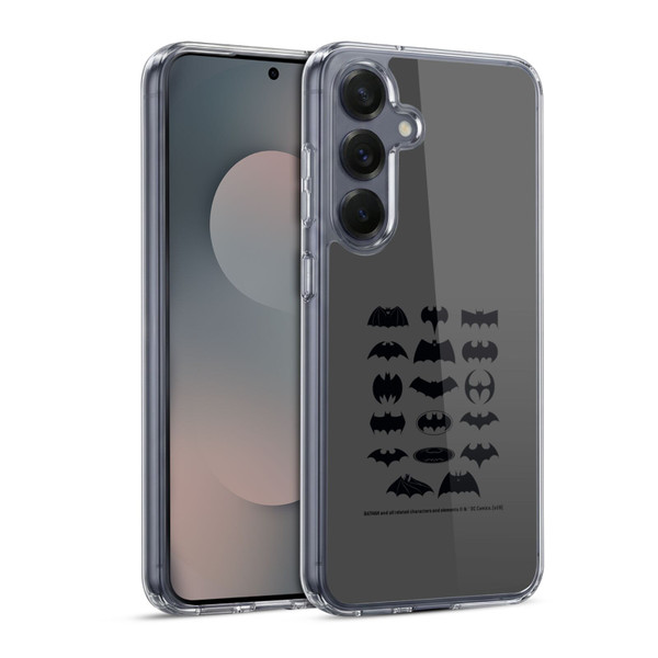 Batman DC Comics Logos Comic Soft Gel Case for Samsung Galaxy S25 & MagSafe