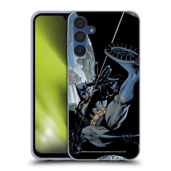 Batman DC Comics Hush #608 Comic Book Cover Soft Gel Case for Samsung Galaxy A15