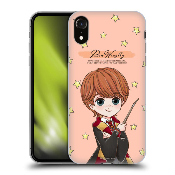 Harry Potter Deathly Hallows XXXVII Ron Weasley Soft Gel Case for Apple iPhone XR