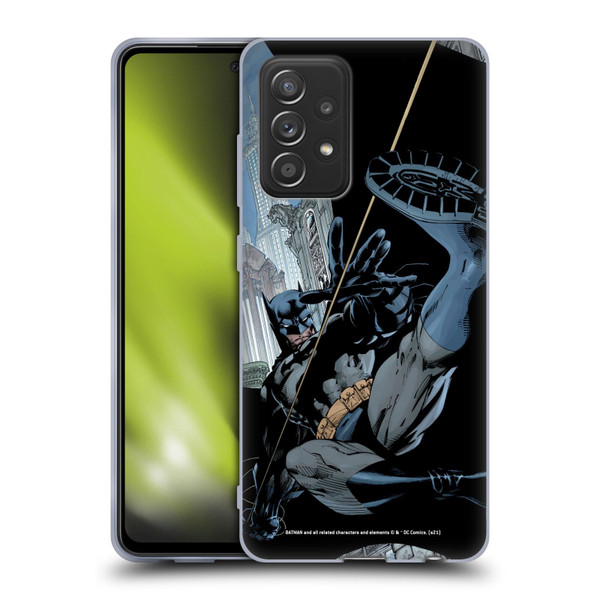 Batman DC Comics Hush #608 Comic Book Cover Soft Gel Case for Samsung Galaxy A52 / A52s / 5G (2021)