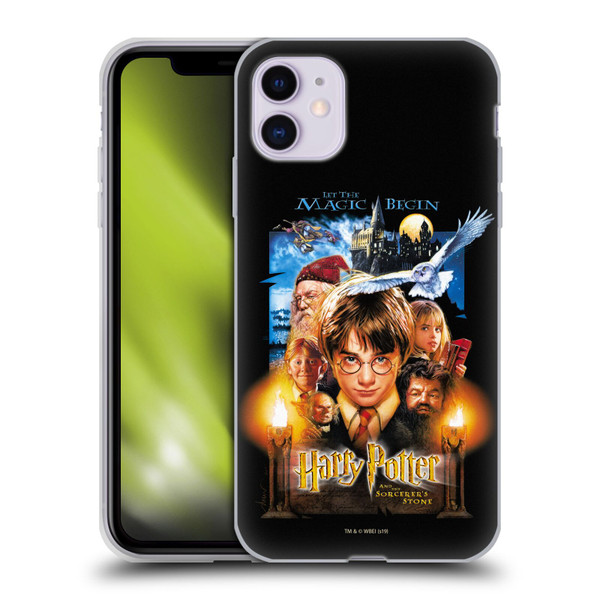 Harry Potter Sorcerer's Stone II Poster 1 Soft Gel Case for Apple iPhone 11