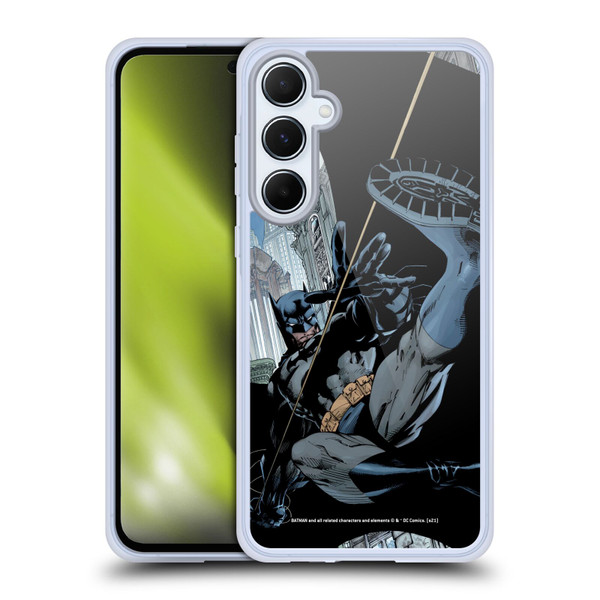 Batman DC Comics Hush #608 Comic Book Cover Soft Gel Case for Samsung Galaxy A55 5G