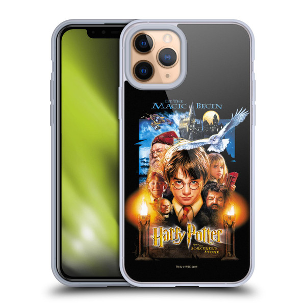 Harry Potter Sorcerer's Stone II Poster 1 Soft Gel Case for Apple iPhone 11 Pro & MagSafe