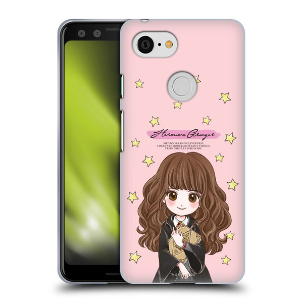 Harry Potter Deathly Hallows XXXVII Hermione Granger Soft Gel Case for Google Pixel 3