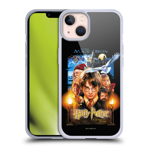 Harry Potter Sorcerer's Stone II Poster 1 Soft Gel Case for Apple iPhone 13