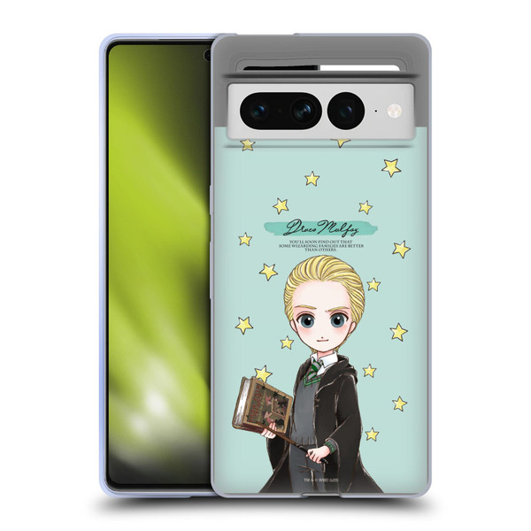 Harry Potter Deathly Hallows XXXVII Draco Malfoy Soft Gel Case for Google Pixel 7 Pro