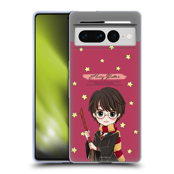 Harry Potter Deathly Hallows XXXVII Harry Soft Gel Case for Google Pixel 7 Pro