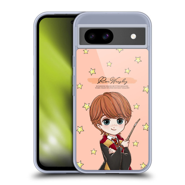 Harry Potter Deathly Hallows XXXVII Ron Weasley Soft Gel Case for Google Pixel 8a