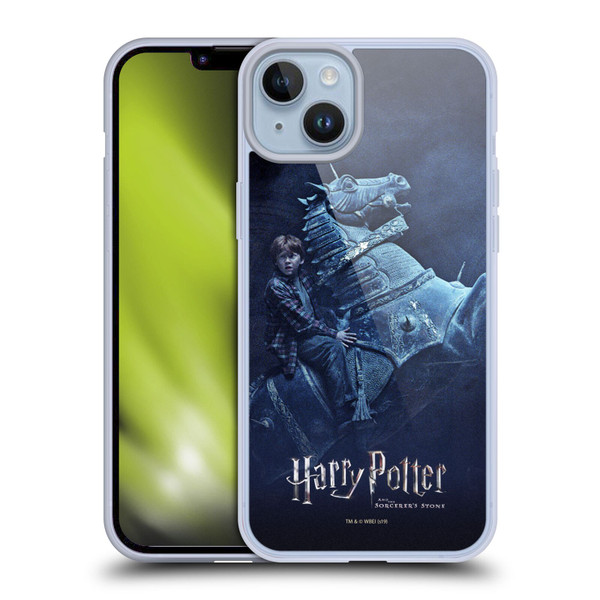 Harry Potter Sorcerer's Stone II Ron Weasley Soft Gel Case for Apple iPhone 14 Plus & MagSafe
