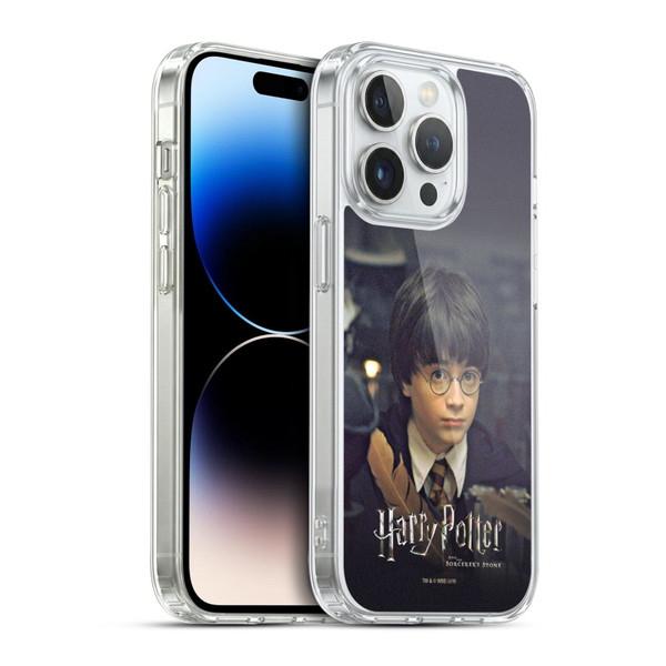 Harry Potter Sorcerer's Stone II Feather Quill Soft Gel Case for Apple iPhone 14 Pro & MagSafe