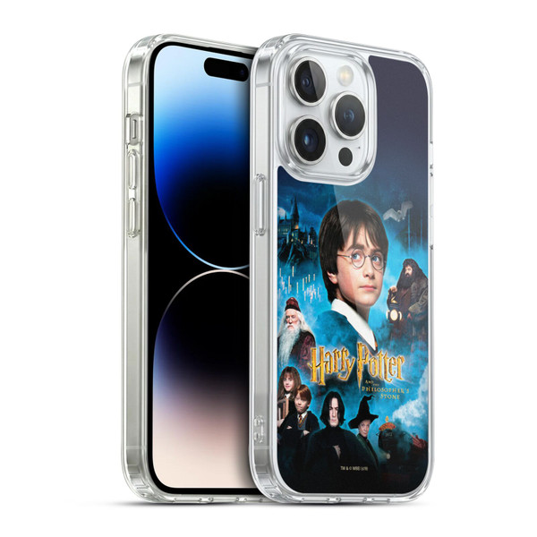 Harry Potter Sorcerer's Stone II Poster 2 Soft Gel Case for Apple iPhone 14 Pro & MagSafe
