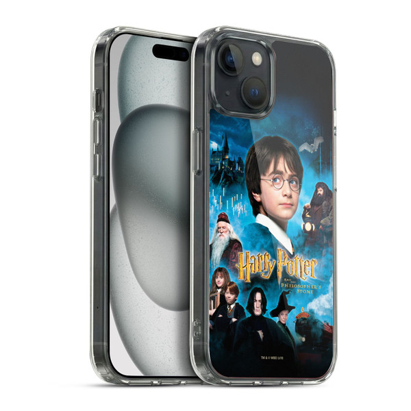 Harry Potter Sorcerer's Stone II Poster 2 Soft Gel Case for Apple iPhone 15 Plus & MagSafe