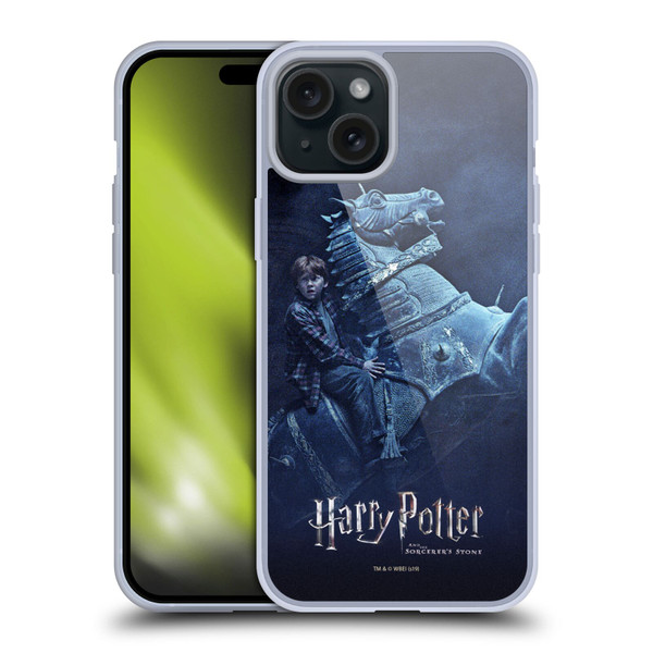 Harry Potter Sorcerer's Stone II Ron Weasley Soft Gel Case for Apple iPhone 15 Plus & MagSafe