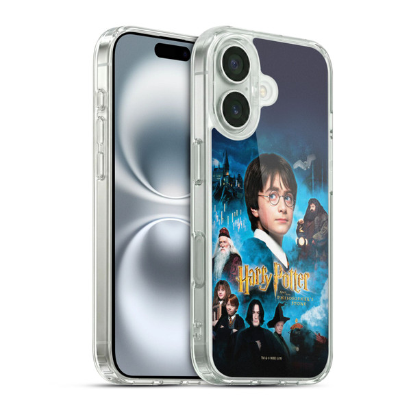 Harry Potter Sorcerer's Stone II Poster 2 Soft Gel Case for Apple iPhone 16 & MagSafe
