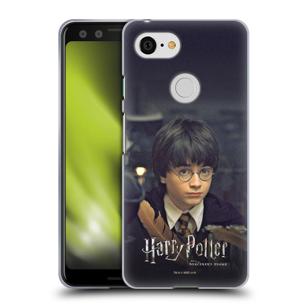Harry Potter Sorcerer's Stone II Feather Quill Soft Gel Case for Google Pixel 3