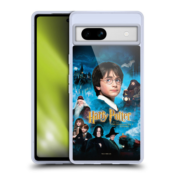 Harry Potter Sorcerer's Stone II Poster 2 Soft Gel Case for Google Pixel 7a