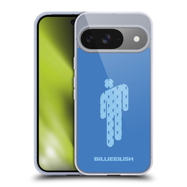 Billie Eilish Key Art Blohsh Blue Soft Gel Case for Google Pixel 9 / Pixel 9 Pro