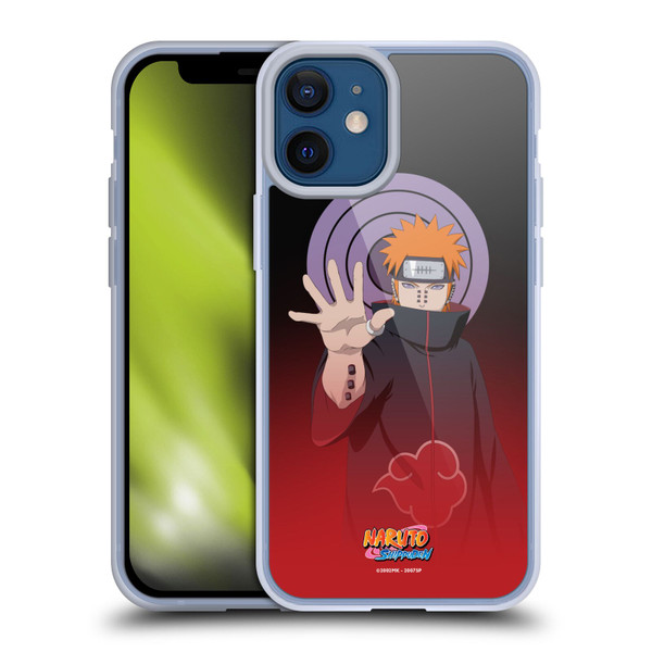 Naruto Shippuden Character Art Pain Soft Gel Case for Apple iPhone 12 Mini & MagSafe