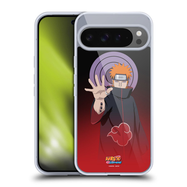 Naruto Shippuden Character Art Pain Soft Gel Case for Google Pixel 9 Pro XL