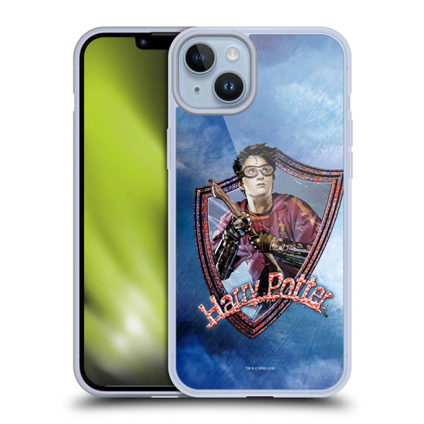 Harry Potter Prisoner Of Azkaban II Quidditch 2 Soft Gel Case for Apple iPhone 14 Plus