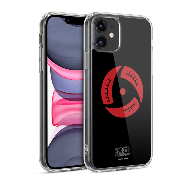 Naruto Shippuden Iconic Itachi Mangekyo Sharingan Soft Gel Case for Apple iPhone 11
