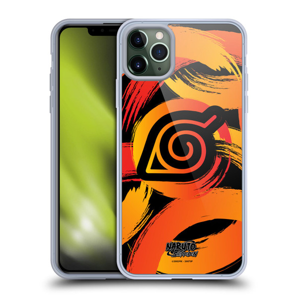Naruto Shippuden Iconic Konoha Nine Tails Soft Gel Case for Apple iPhone 11 Pro Max & MagSafe