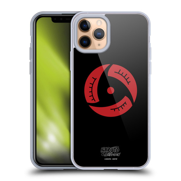 Naruto Shippuden Iconic Itachi Mangekyo Sharingan Soft Gel Case for Apple iPhone 11 Pro & MagSafe