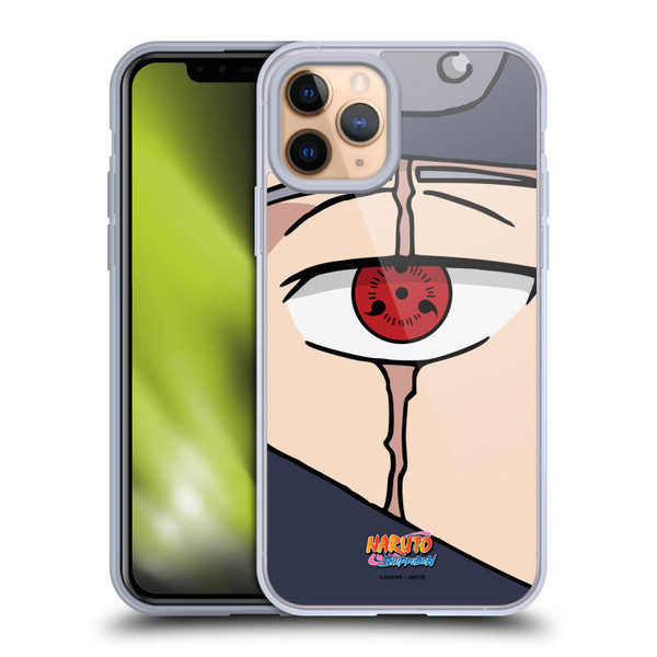 Naruto Shippuden Iconic Kakashi Sharingan Soft Gel Case for Apple iPhone 11 Pro & MagSafe