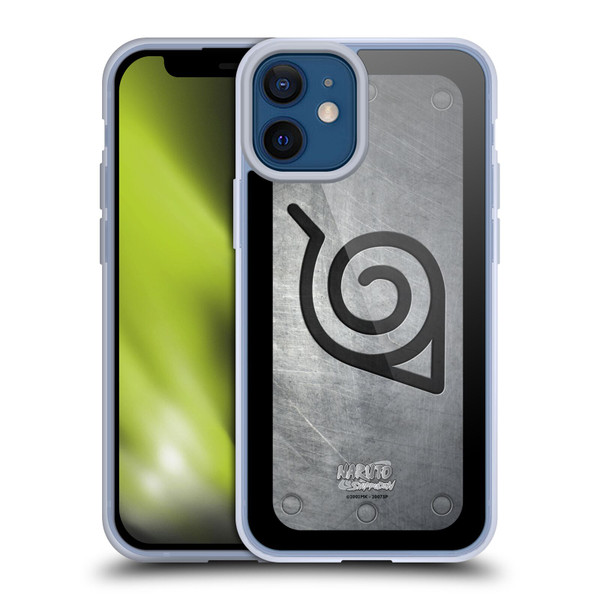 Naruto Shippuden Iconic Konoha Headband Soft Gel Case for Apple iPhone 12 Mini & MagSafe