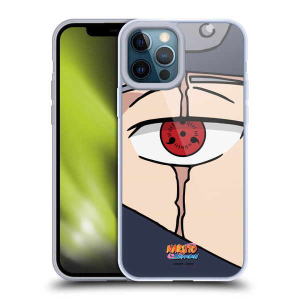 Naruto Shippuden Iconic Kakashi Sharingan Soft Gel Case for Apple iPhone 12 Pro Max & MagSafe