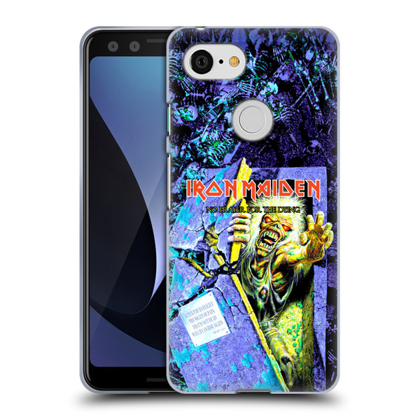 Iron Maiden Album Covers No Prayer Soft Gel Case for Google Pixel 3
