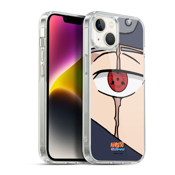 Naruto Shippuden Iconic Kakashi Sharingan Soft Gel Case for Apple iPhone 14 Plus & MagSafe