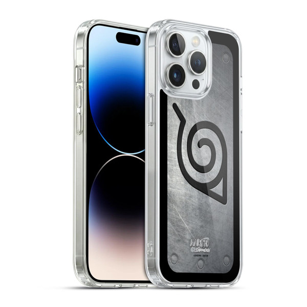Naruto Shippuden Iconic Konoha Headband Soft Gel Case for Apple iPhone 14 Pro Max & MagSafe