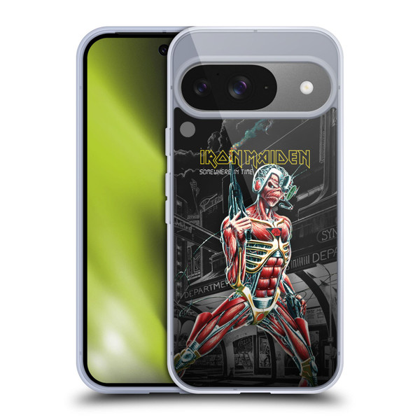 Iron Maiden Album Covers Somewhere Soft Gel Case for Google Pixel 9 / Pixel 9 Pro