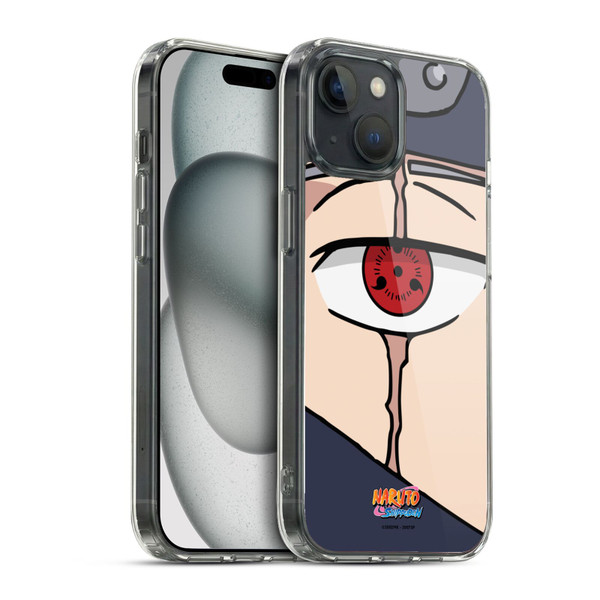 Naruto Shippuden Iconic Kakashi Sharingan Soft Gel Case for Apple iPhone 15 & MagSafe