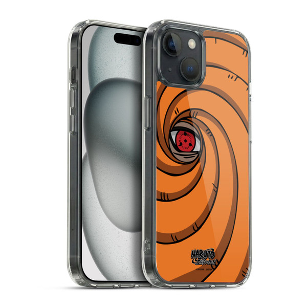 Naruto Shippuden Iconic Tobi Mask Soft Gel Case for Apple iPhone 15 Plus & MagSafe