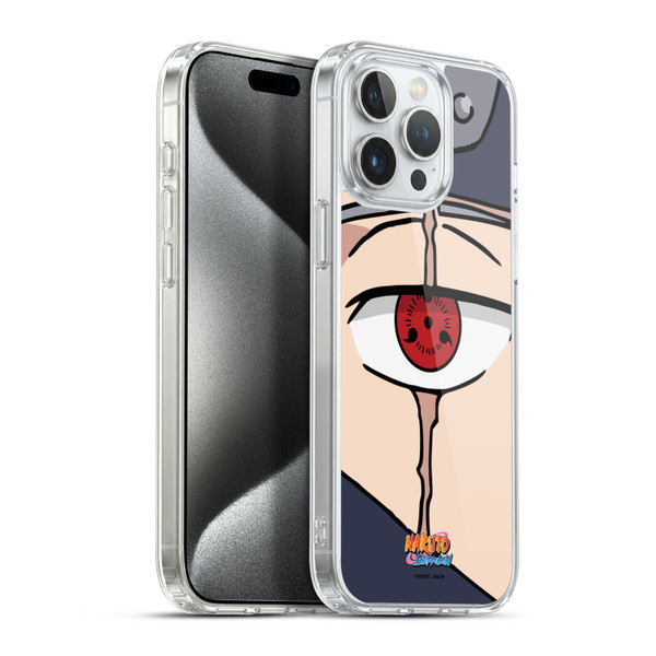 Naruto Shippuden Iconic Kakashi Sharingan Soft Gel Case for Apple iPhone 15 Pro Max & MagSafe