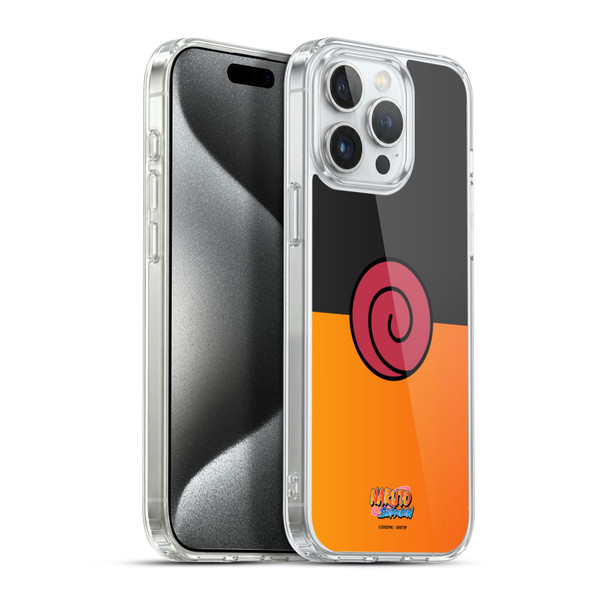 Naruto Shippuden Iconic Naruto Costume Soft Gel Case for Apple iPhone 15 Pro Max & MagSafe