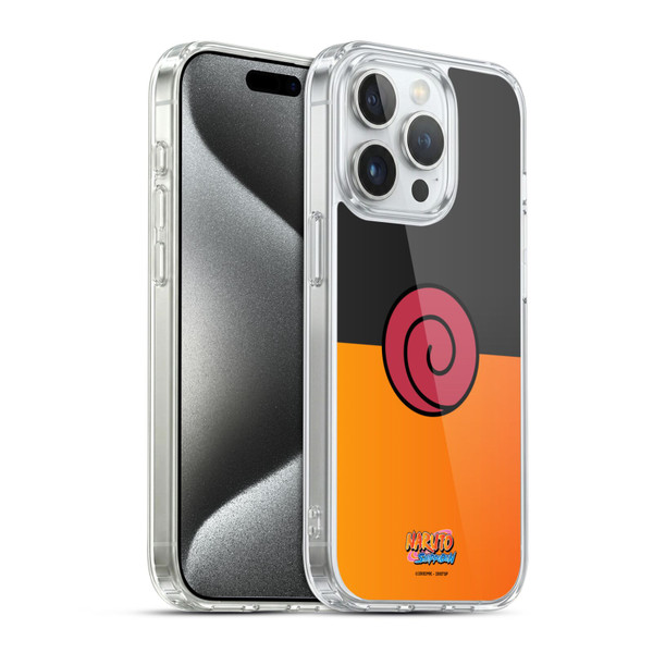 Naruto Shippuden Iconic Naruto Costume Soft Gel Case for Apple iPhone 15 Pro & MagSafe