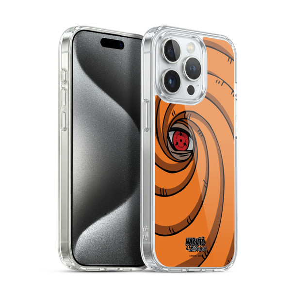 Naruto Shippuden Iconic Tobi Mask Soft Gel Case for Apple iPhone 15 Pro & MagSafe