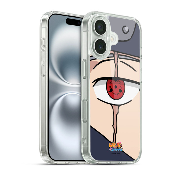 Naruto Shippuden Iconic Kakashi Sharingan Soft Gel Case for Apple iPhone 16 & MagSafe