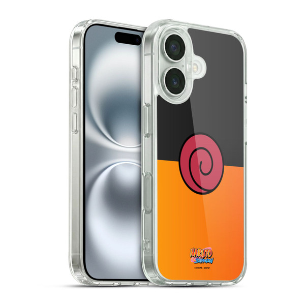 Naruto Shippuden Iconic Naruto Costume Soft Gel Case for Apple iPhone 16 & MagSafe