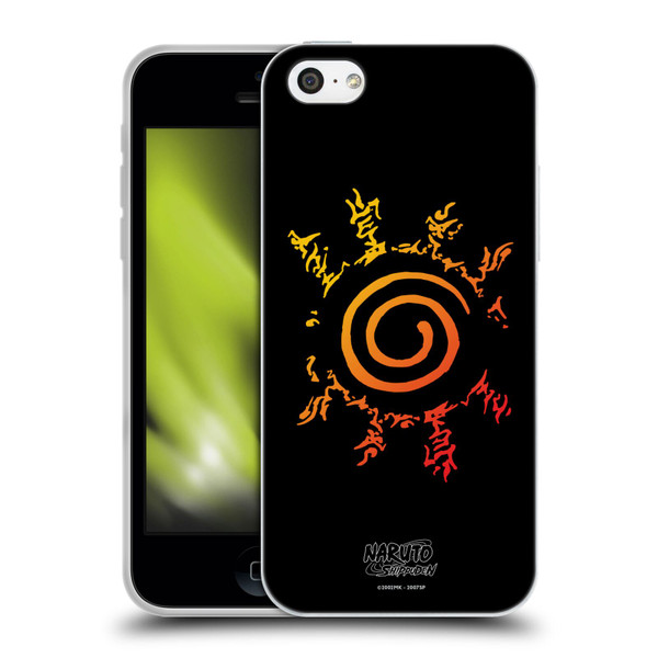 Naruto Shippuden Iconic Kurama Seal Soft Gel Case for Apple iPhone 5c