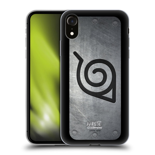 Naruto Shippuden Iconic Konoha Headband Soft Gel Case for Apple iPhone XR